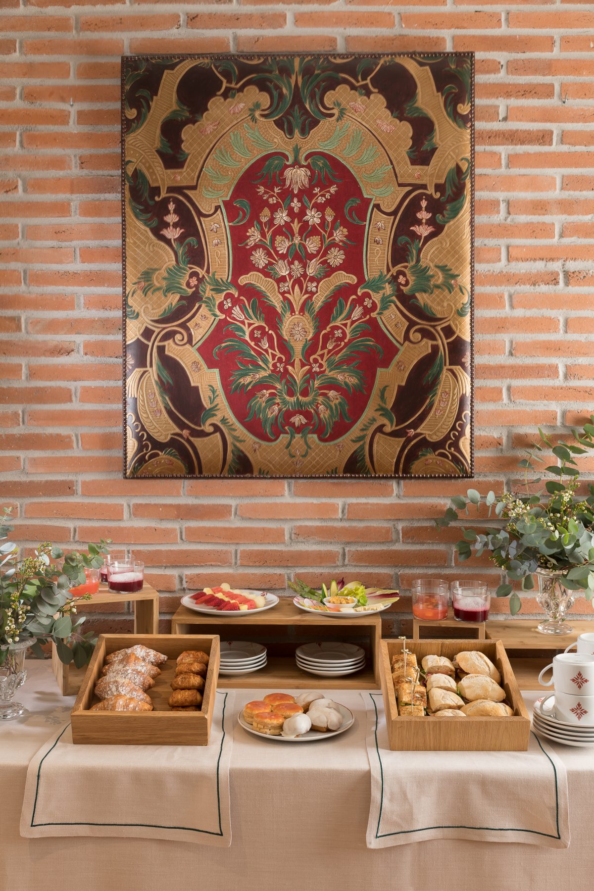 El chef José Carlos García ha diseñado varios menús para grupos con platos muy nuestros, que se pueden disfrutar tanto en el patio de Balausta como en las salas privadas de Palacio Solecio.