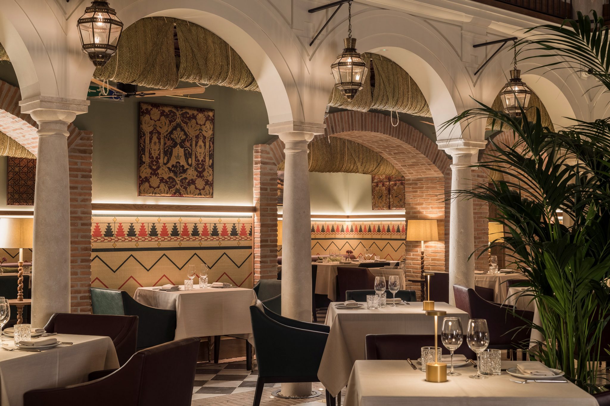 Balausta Restaurant Palacio Solecio Mediterranean recipes in Málaga